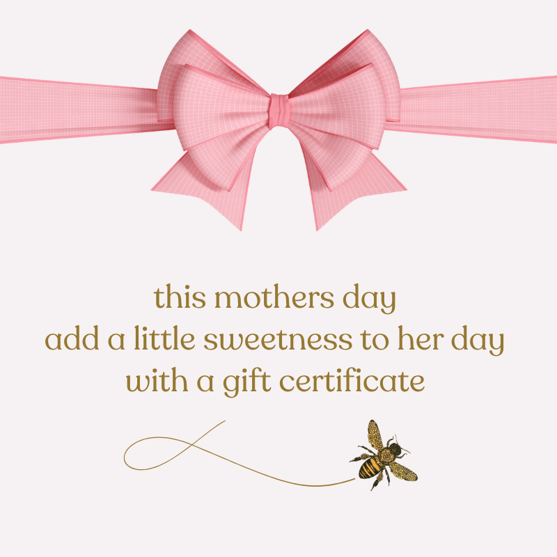 Mothers Day gift certificate sale
